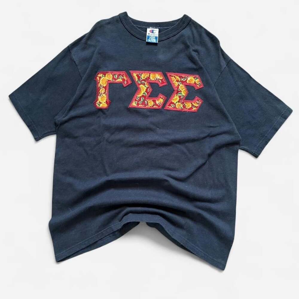 Y2K Champion Gamma Sigma Sigma T Shirt
